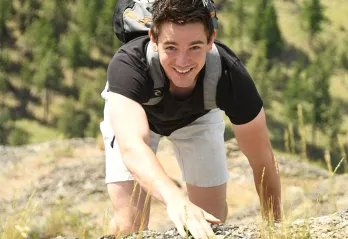Tristen hiking